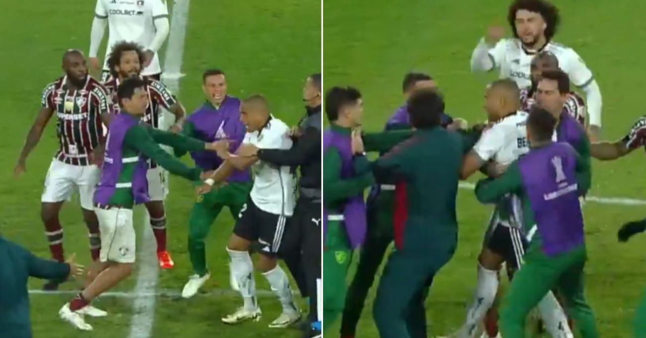 VIDEO | Intento de agresión en Copa Libertadores desata polémica entre Colo Colo y Fluminense